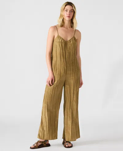 Steve Madden Women's Crinkle Desdemona Jumpsuit