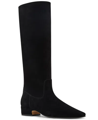 STEVE MADDEN WOMEN'S DANTELLE SQUARE-TOE KNEE HIGH BOOTS