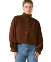 Steve Madden Deirdra Jacket In Brown
