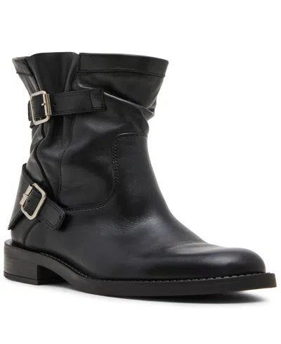 Steve Madden Women's Denis Moto Pull-on Booties In Black