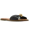 Steve Madden Women's Dipsy Knotted Embellished Slide Sandals