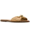 Steve Madden Women's Dipsy Knotted Embellished Slide Sandals