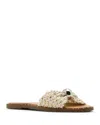 Steve Madden Dipsy Slide Sandal In Neutral