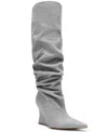 Steve Madden Women's Distortion Knee-high Slouch Wedge Boots In Multi