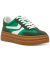 Steve Madden Dodge Platform Sneaker In Green, Women's At Urban Outfitters In Green Multi