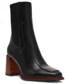 Steve Madden Women's Downtown Block-heel Chelsea Booties In Black