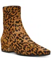 Steve Madden Women's Dusty Leopard Block Heel Booties In Leopard