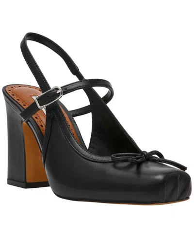 Steve Madden Women's Elanie Slingback Block Heel Ballet Pumps In Black
