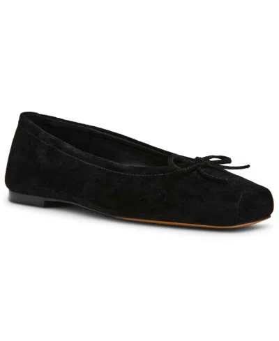 Steve Madden Women's Eleve Square Toe Ballet Flats In Black