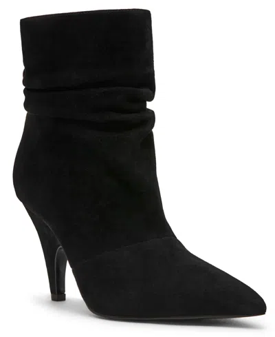 Steve Madden Women's Elora Stiletto Slouch Booties In Black