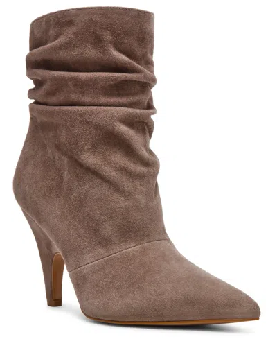 Steve Madden Women's Elora Stiletto Slouch Booties In Brown