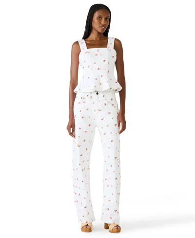 Steve Madden Fiorella Top In White