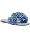Steve Madden Flo Slide Sandal In Blue
