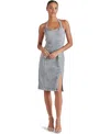 Steve Madden Women's Gia Denim Dress In Light Grey