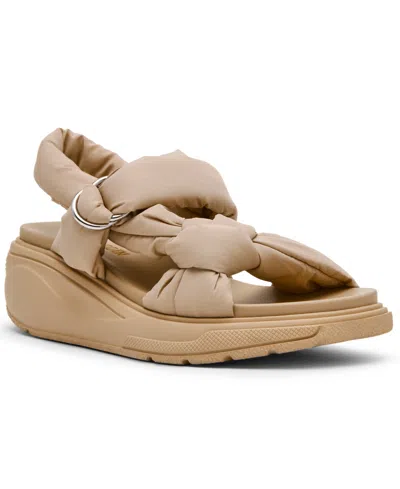 Steve Madden Women's Giles Sport Slingback Sandals In Brown