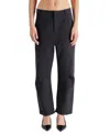 Steve Madden Junia Barrel Leg Pants In Black