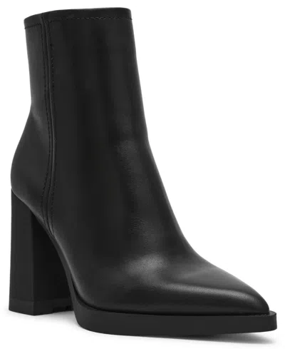 Steve Madden Women's Harden Pointed-toe Ankle Booties In Black
