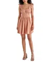 Steve Madden Harmony Cotton Dress In Clay