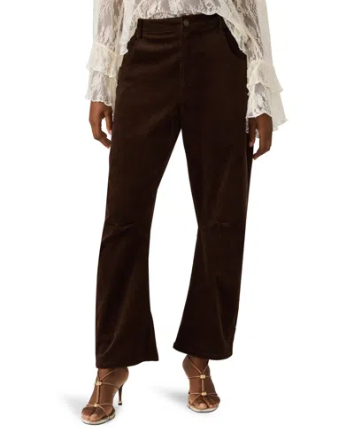 Steve Madden Women's Hart Utility Barrel Pants In Black