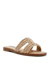 Steve Madden Hazel Slide Sandal In Natural