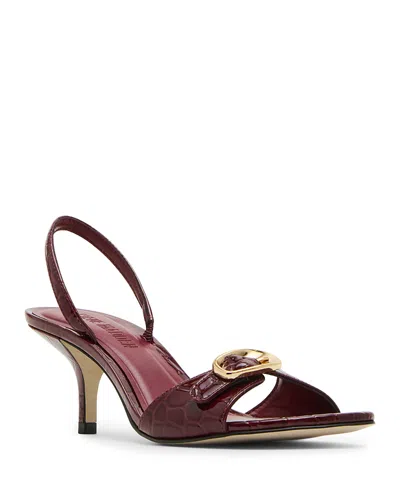 Steve Madden Women's Henrietta Slingback Sandals In Red