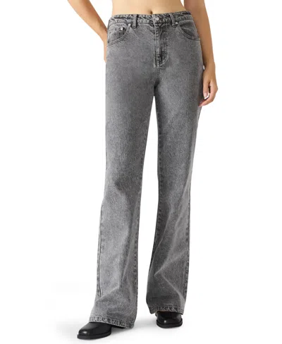 STEVE MADDEN WOMEN'S IRYS SLIM-FIT HIGH RISE ANKLE JEANS