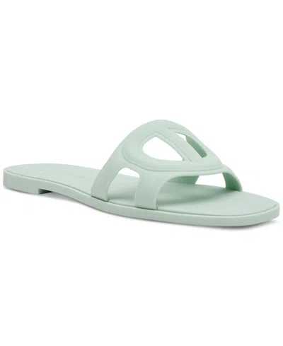 Steve Madden Women's Jellie Jelly Slide Sandals In Pistachio