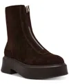 Steve Madden Jones Platform Boot In Brown Suede