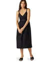 Steve Madden Women's Juno Belted V-neck Midi Dress