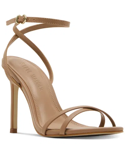Steve Madden Women's Jypsey Strappy High-heel Dress Sandals In Brown
