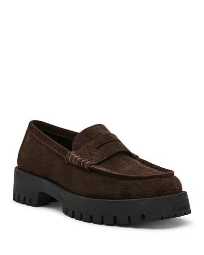 STEVE MADDEN WOMEN'S LANGSTEN LOAFER FLATS