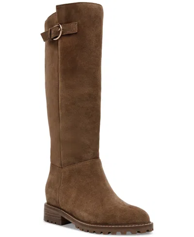 Steve Madden Women's Leary Tall Boots In Taupe Suede