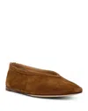 Steve Madden Women's Leni Flats In Chesnut Suede