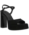 Steve Madden Liandra Ankle Strap Platform Sandal In Black