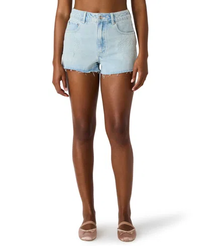Steve Madden Women's Lilien Loose-fit Shorts In Blue