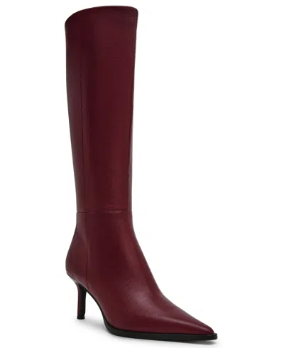 Steve Madden Lingo Boot In Burgundy