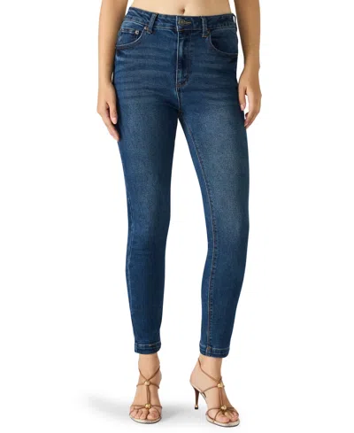 Steve Madden Women's Lona High Rise Jeans In Blue