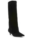 Steve Madden Women's Luca Suede Tall Boots In Black