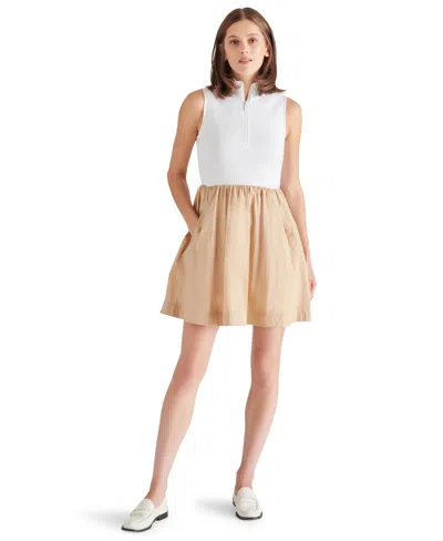 Steve Madden Women's Lyon Fit & Flare Mini Dress In Dusty Taupe