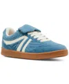 Steve Madden Madrid Metallic Low Top Sneaker In Blue Multi