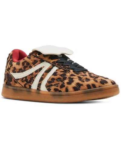 STEVE MADDEN WOMEN'S MADRID FOLDOVER LACE UP SNEAKERS