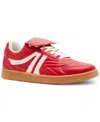 Steve Madden Madrid Low Top Sneaker In Red Multi