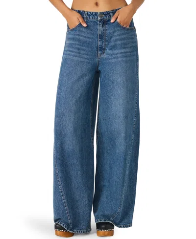 Steve Madden Women's Mellie Mid-rise Jeans In Blue