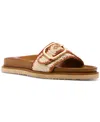 Steve Madden Memphis Slide Sandal In Cognac