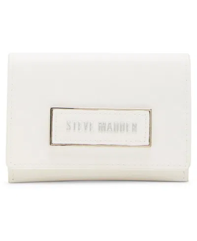 Steve Madden Women's Micro Wallet In Silver