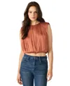 Steve Madden Milana Top In Brown