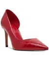 Steve Madden Women's Nula D'orsay Mid-heel Pumps In Red