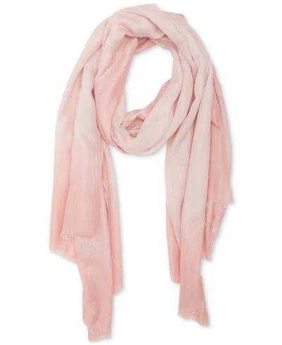 Steve Madden Women's Ombre Gauze Oblong Convertible Scarf & Cover-up In Blush