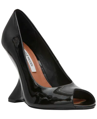 Steve Madden Women's Palmetto High Peep Sculpted Wedge Pumps In Multi