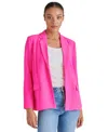 Steve Madden Payton Blazer In Hot Pink